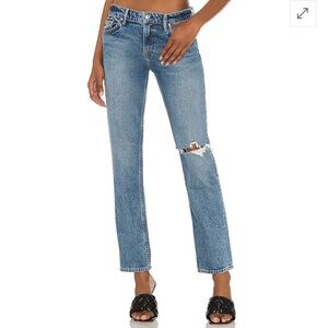 *NWT* GRLFRND ‘Kate’ Straight Leg Jeans